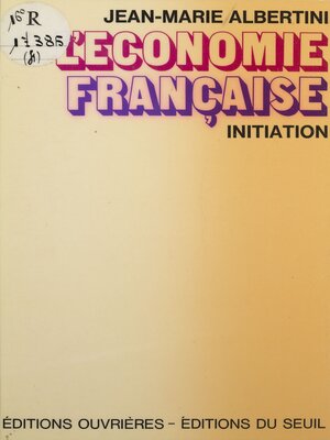 cover image of L'Économie française